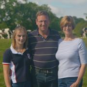 The Thompson family: John and Angela and their daughter Katie – Picture: The Farmers Country Showdown