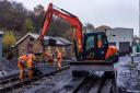 Work taking place on the NYMR
