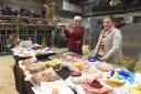 Charity items go under the hammer at Skipton Auction Mart's Christmas highlight