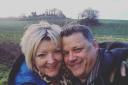 Michael and Teresa Holmes. Mr Holmes died after being trampled by cows in Netherton, West Yorkshire, and his wife is in a wheelchair following the incident on September 29 2020
