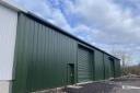 This new 135ft long by 60ft wide features five roller shutter doors