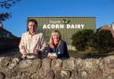 Acorn Dairy directors Graham Tweddle and Caroline Bell. Picture: Handout