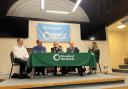 The North East Mayoral candidates speaking at the Friends of the Earth hustings event in Alnwick Picture: JAMES ROBINSON