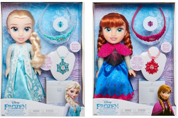 The Northern Farmer: Frozen dolls are part of Tesco's half price sale. Credit: Tesco