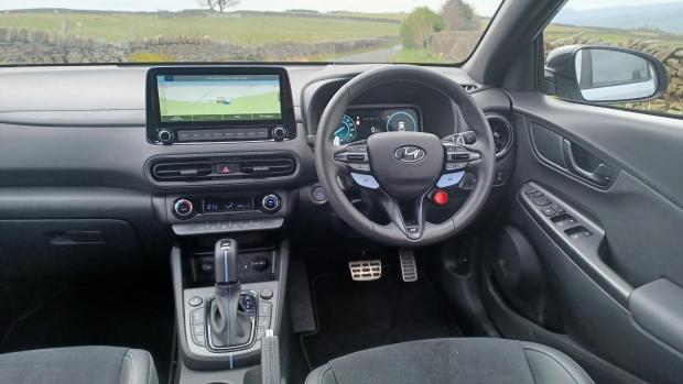 The Northern Farmer: The Kona N's sporty interior is also appealing 