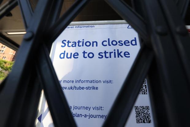 The Northern Farmer: Yarm station will be closed during the rail strikes. Picture: PA MEDIA