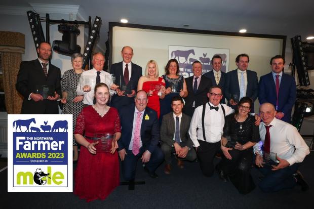 The Northern Farmer Awards 2022 held at The Pavilions in Harrogate. All the winners from the evening. Picture: CHRIS BOOTH