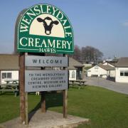 The Wensleydale Creamery site at Hawes