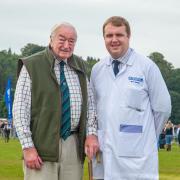 FARMING: Michael and Jack Walton at the Kelso Ram Sale