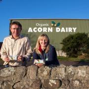 Acorn Dairy directors Graham Tweddle and Caroline Bell. Picture: Handout