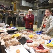 Charity items go under the hammer at Skipton Auction Mart's Christmas highlight