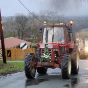 Catterick Young Farmers Club Christmas tractor run saw an excellent turnout