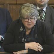 Defra Secretary Dr Therese Coffey answering questions in front of the Environment, Food and Rural Affairs Select Committee at the House of Commons earlier this week