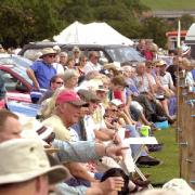 The Rosedale Show spectators in the crowds enjoy the show and the sunshine in 2007