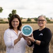 Joint MDs Caroline and Katie Bell with their award winning cheese
