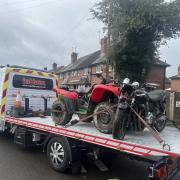 Stolen quad bike recovered after police appeal