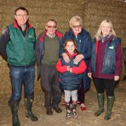 The Tweddle family – Gordon, Linda, Graham, Georgia and Caroline Bell, who run Acorn Dairy