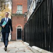 Chancellor of the Exchequer Jeremy Hunt leaves 11 Downing Street, London, for the House of Commons to deliver his autumn statement