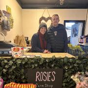 Owners of Rosie's Farm Shop in Stocksfield