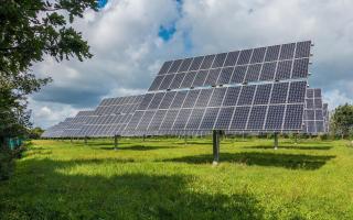 A solar farm like this was proposed for land off Thinford Lane. Picture: Pixabay.