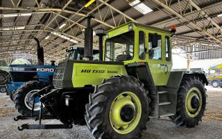 This Mercedes tractor sold for £53,000